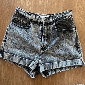 American Apparel High Waist Shorts